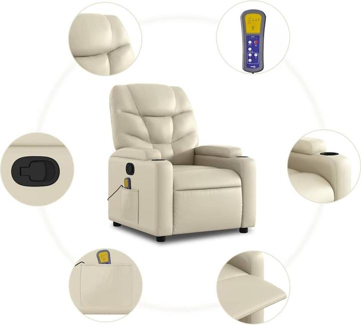 Actual product image VidaXL Massage-Relaxsessel