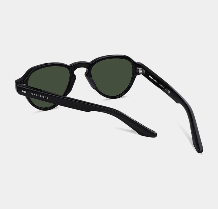 Immagine prodotto James Dixon Schwarz/Grün - Stratos - Aviator - Acetat - Sonnenbrille