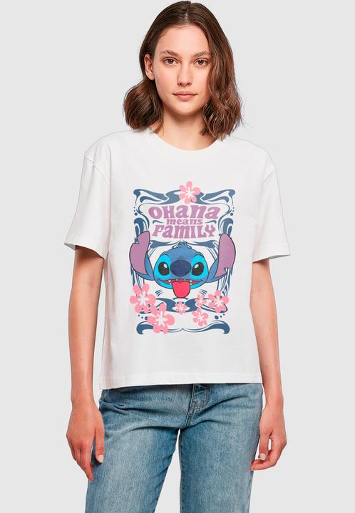 Produktbild Merchcode Lilo & Stitch Ohana Means Family Tee - 190849 (S)