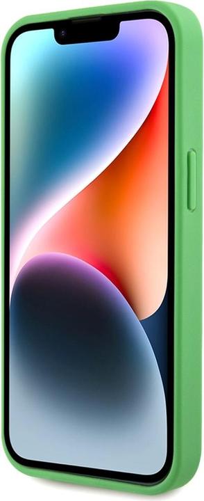 Produktbild Lacoste Etui Iconic Petit Pique Crossbody Cord MagSafe do iPhone 15 zielony