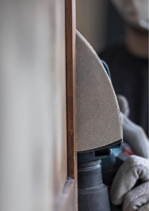 Immagine prodotto Bosch Professional Zubehör Rete di macinazione per multisander EXPERT M480 non perforata grana num 120 (L x L) 150 mm 100 10 (120)