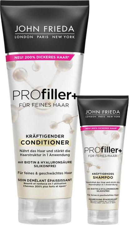 Actual product image John Frieda PROFiller+ - Conditioner & Mini Shampoo Duo (250 ml)