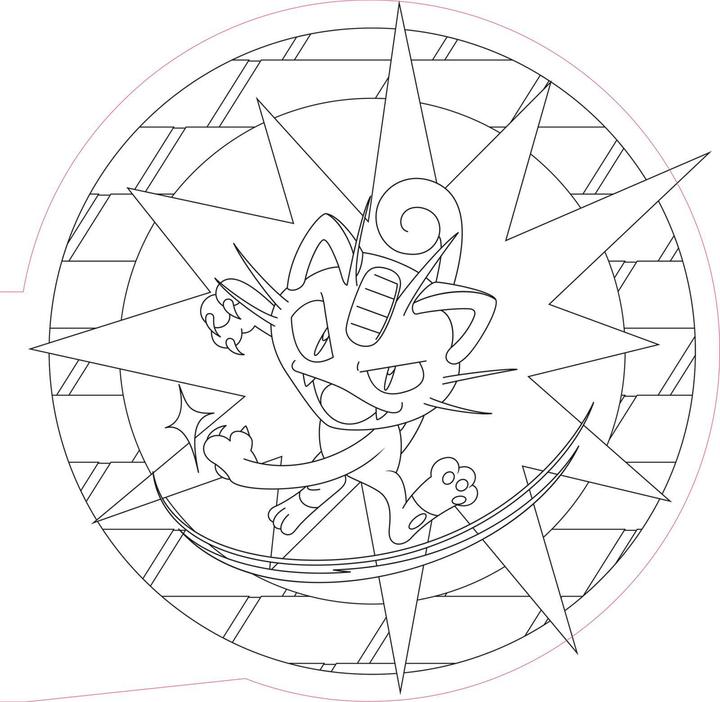 Actual product image Pokémon activity book: MANDALA colouring fun