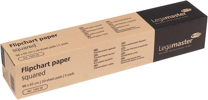 Immagine prodotto Legamaster Lavagna a fogli mobili in carta a scacchiera