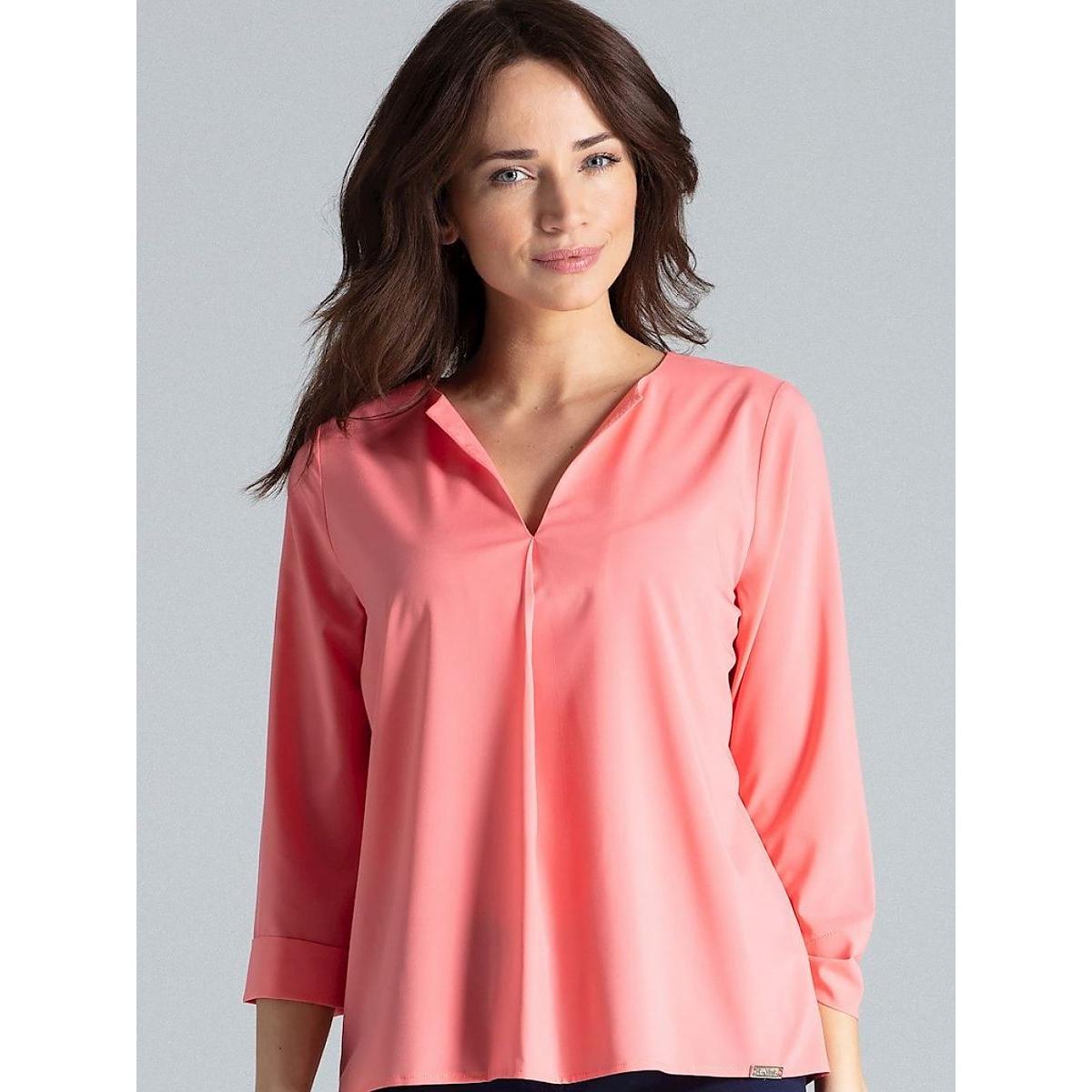 Lenitif, Damen, Bluse, Bluse, Rosa, (XL)