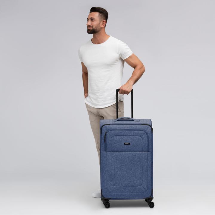 Produktbild Redolz Essentials 12 LARGE 4-Rollen Trolley 79 cm mit Dehnfalte (98 l, XL (ab 115l))