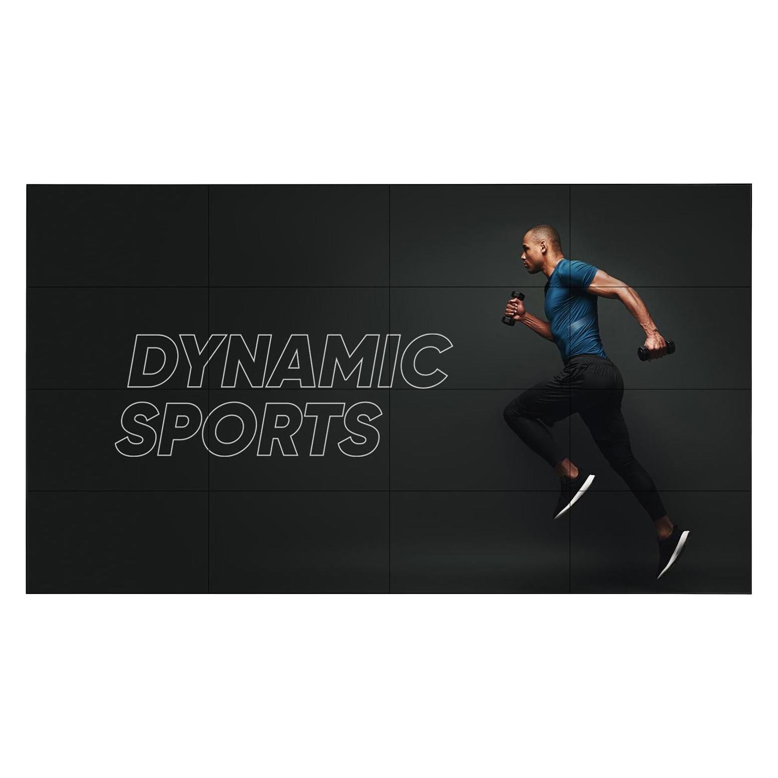 LG 55VL5PJ-A 55Zoll Signage Videowall 1920X1080 FHD IPS 24/7 Bezel HDMI DP U (55"), Digital Signage,