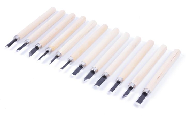 Actual product image Benson Gouge set hobby 12 pcs