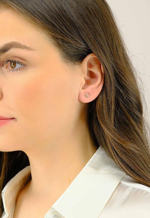 Image du produit Muau Boucles d'oreilles (750/18 K Or jaune)