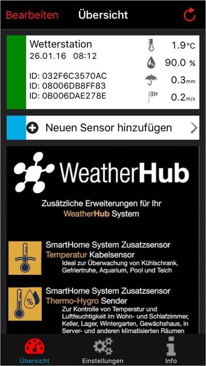 Produktbild TFA WeatherHub SET5