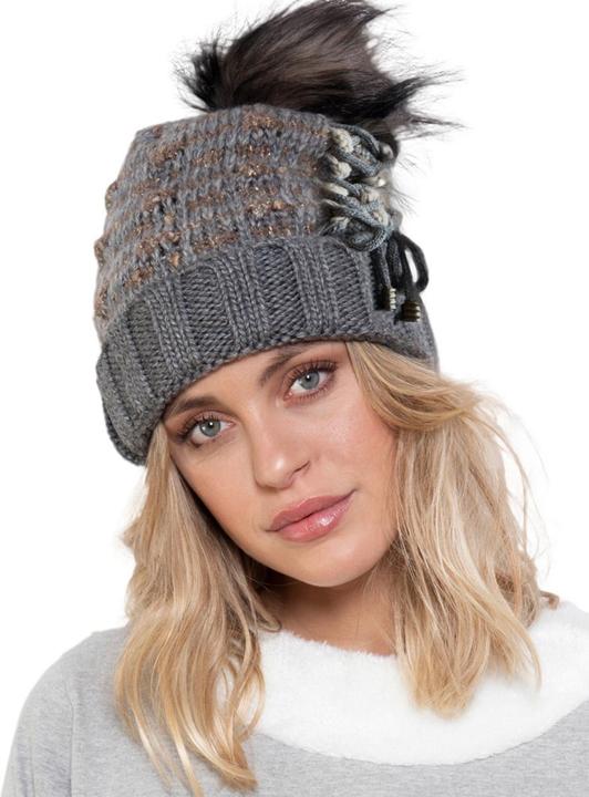 Produktbild Admas Mütze mit Pompon Damen (One Size)