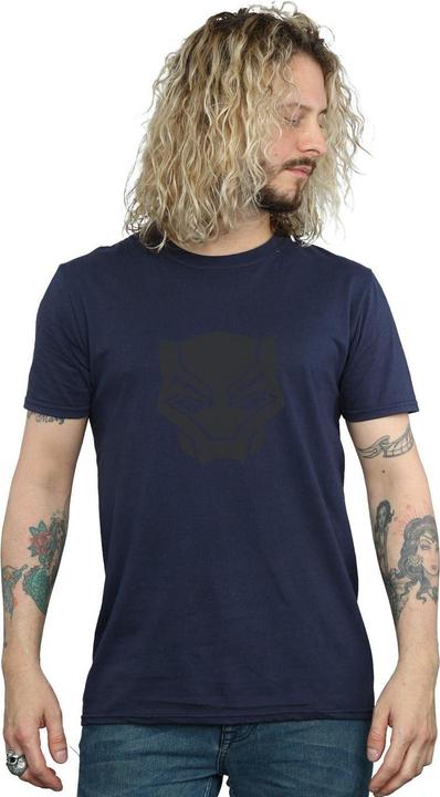 Produktbild Black Panther Schwarz auf Schwarz TShirt (XL)