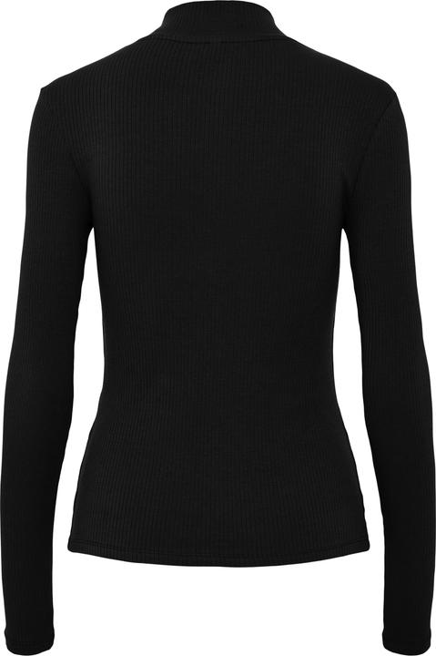 Actual product image Pieces Pckitte Zip Ls T-Neck Top Noos Bc (S)