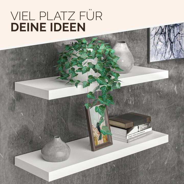 Actual product image Casaria Wall shelf (70 x 23 x 4 cm)