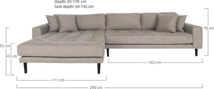 Actual product image House Nordic Lido (Corner sofa)