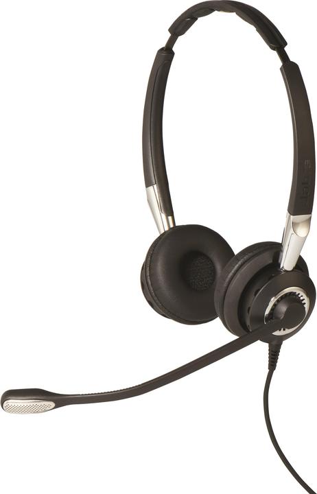 Jabra BIZ 2400 II Duo Headset met Noise-cancelling Microfoon (Kabelgebunden)