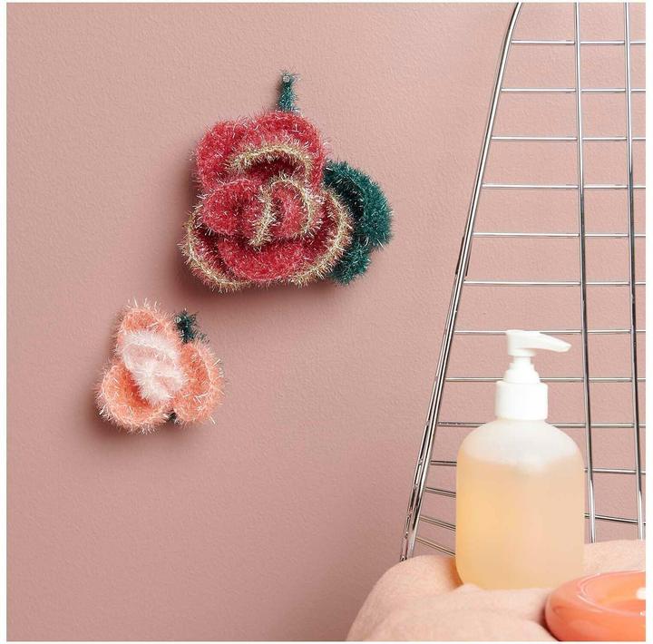 Actual product image Rico Design Häkelset Bubble 6-teilig, Rose