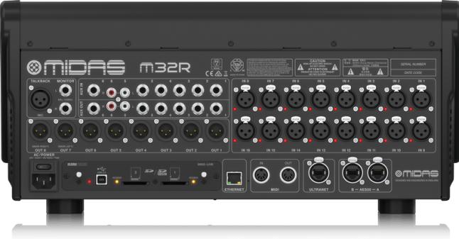 Actual product image Midas M32R LIVE digital mixer (Studio- and Livemixer)