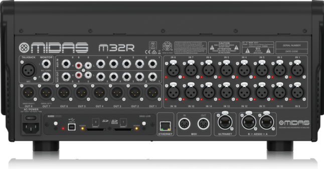 Immagine prodotto Midas Mixer digitale M32R LIVE (Mixer da studio e live)