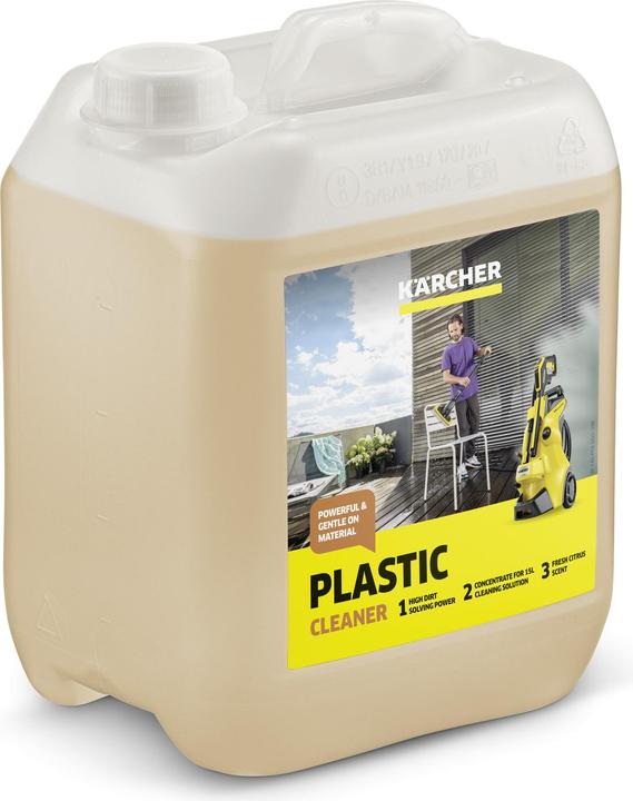 Plastic cleaner