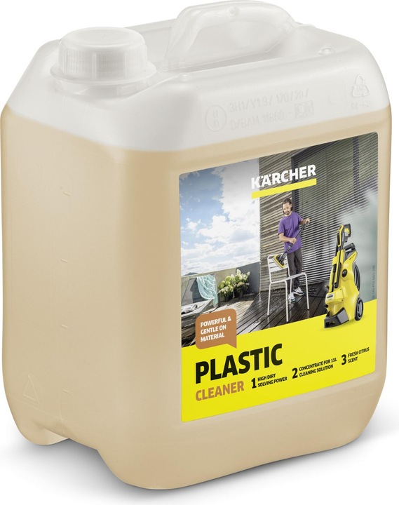 Pulitore di plastica