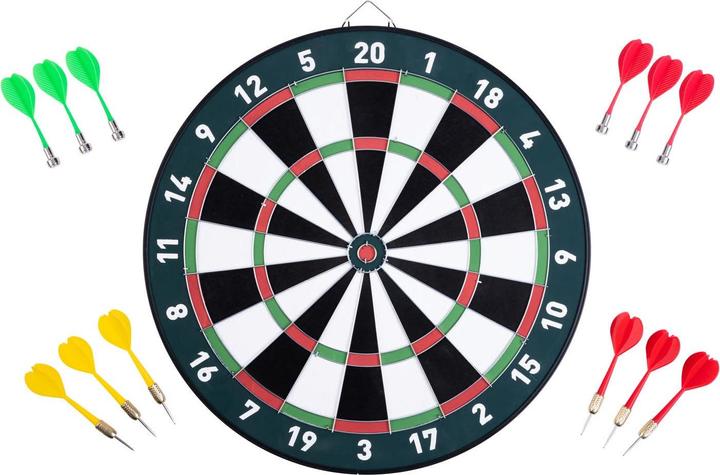 Actual product image Longfield Darts Magnetic Dartboard Double Sided Animals
