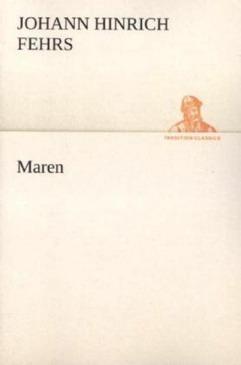 Produktbild Maren (Deutsch, Johann Hinrich Fehrs, 2012)