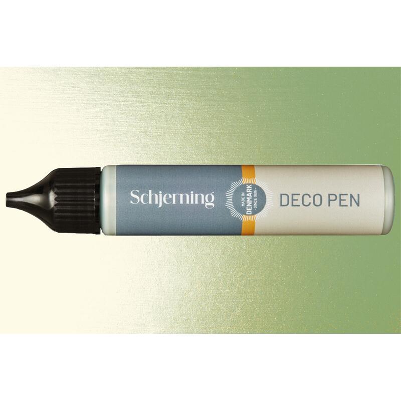Thumbnail - Schjerning, Künstlerfarbe + Bastelfarbe, Pearl Pen mint 28ml (Mint, 28 ml)