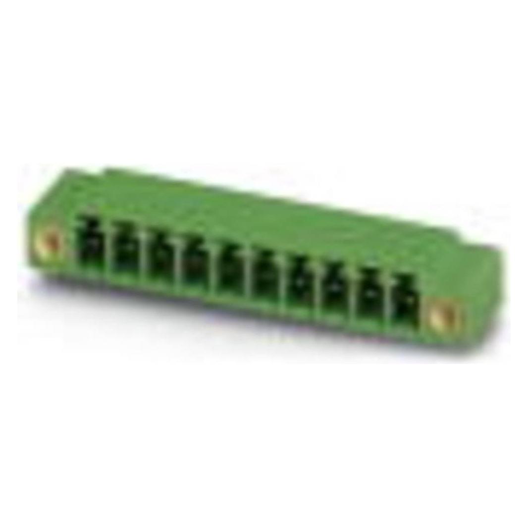 Phoenix Contact Stiftbehuizing kabel MC Aantal polen Totaal 7 Tussenruimte: 3,81 mm 1827910 100 stuks., Kabels + Stekkers, Groen
