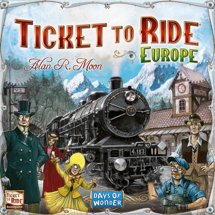 Produktbild Days of Wonder Ticket To Ride - Europe (Norwegisch, Finnisch, Dänisch, Schwedisch)