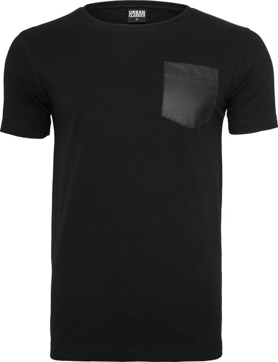 Produktbild Urban Classics Synthetic Leather Pocket Tee (S)