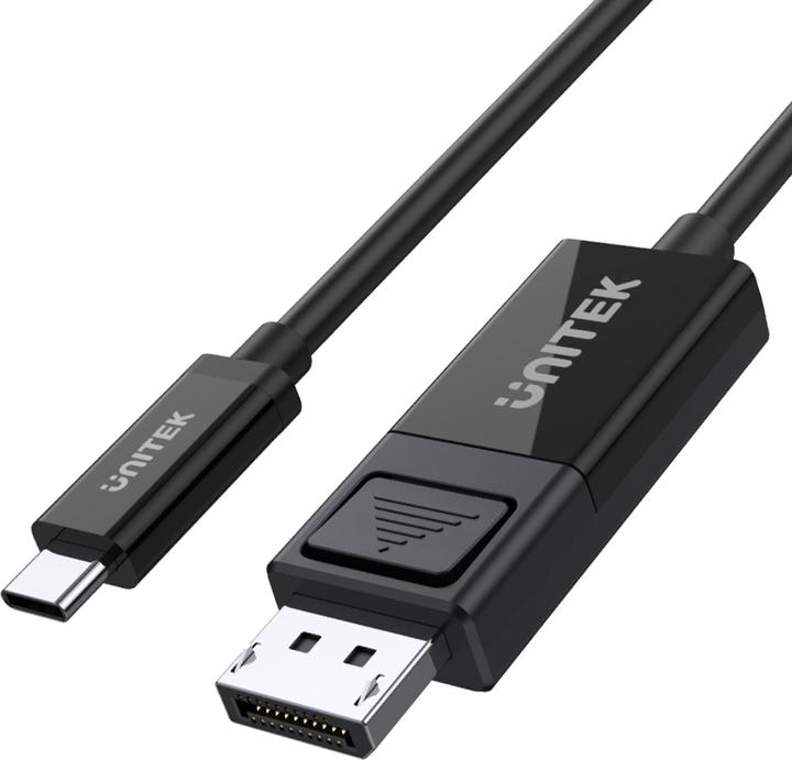 Actual product image Unitek V1146A Cable Adapter USB-C DisplayPort Black (V1146A) (USB-C)