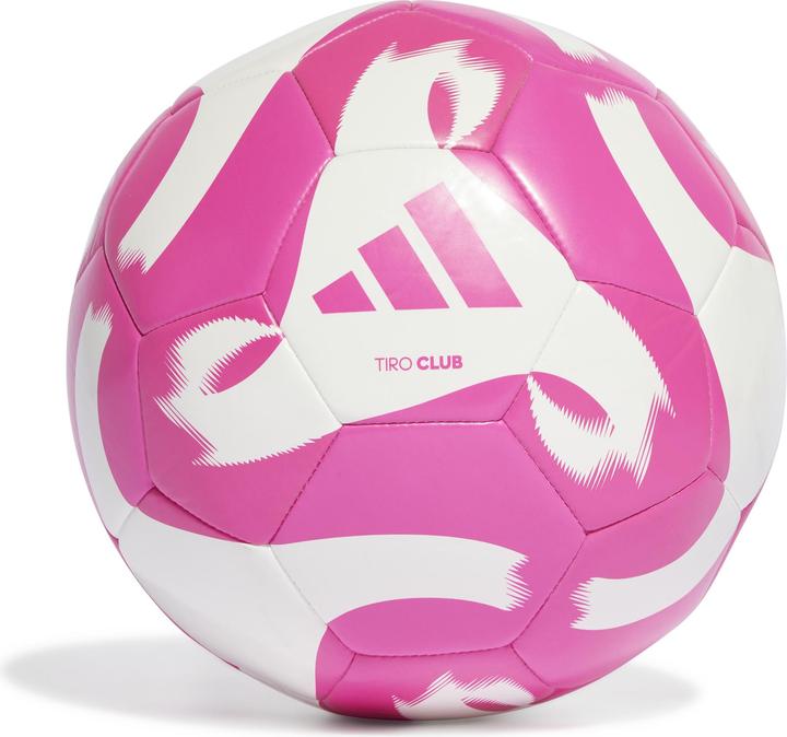 Produktbild adidas Piłka nożna Tiro Club biało-różowa HZ6913 (3) (5)