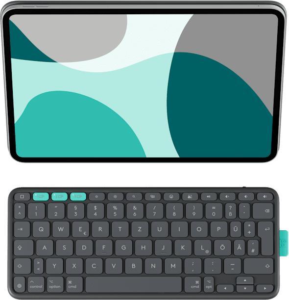 Actual product image Logitech Flip Folio (DE, iPad Air 11 2025, iPad Pro 11 2024 (M4), iPad Air 2022 (5th Gen))