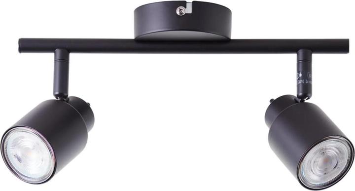 Actual product image Brilliant Andres LED Spot Tube 2flg black matt (690 lm, GU10)