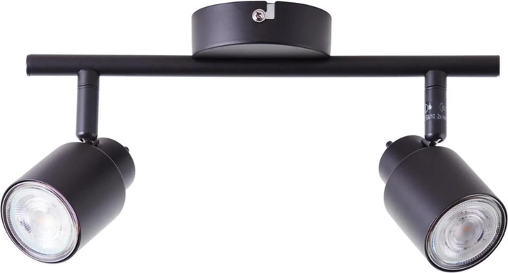 Produktbild Brilliant Andres LED Spotrohr 2flg schwarz matt (690 lm, GU10)