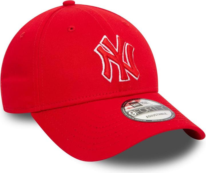Actual product image New Era 9Forty Strap Cap - OUTLINE New York Yankees red