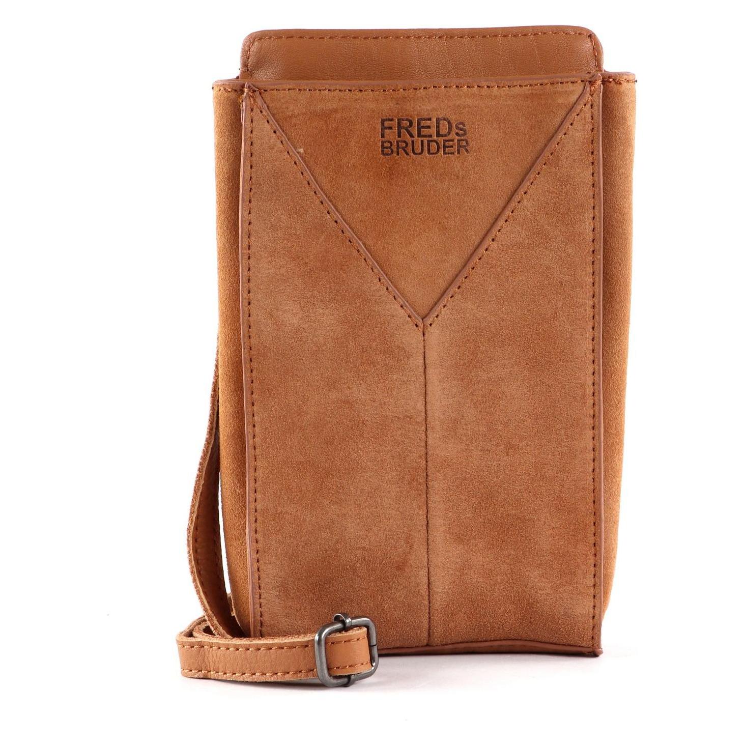 FredsBruder, Damen, Handtasche, Grynn Cellphone Bag, Braun