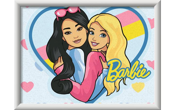 Actual product image Ravensburger CreArt, Malen nach Zahlen Kinder - Barbie-Duo