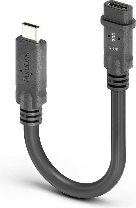 PureLink MicroX4 USB4-Kabel USB C - USB C 0.1 m (0.10 m, 240 W)