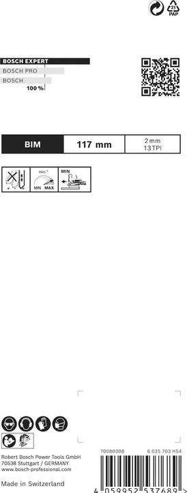 Produktbild Bosch Professional Zubehör Expert Hardwood