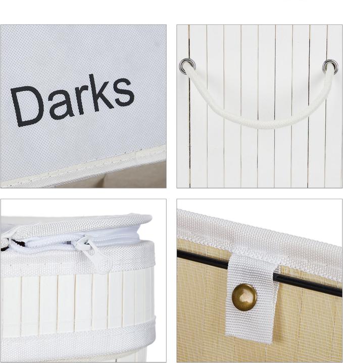 Immagine prodotto Relaxdays Selezionatrice di biancheria (90 l)