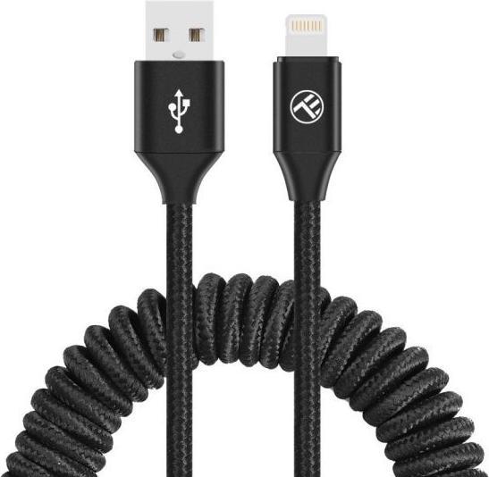 Produktbild Tellur Data cable Extendable USB to Lightning 3A 1.8m black (1.80 m, USB 2.0)