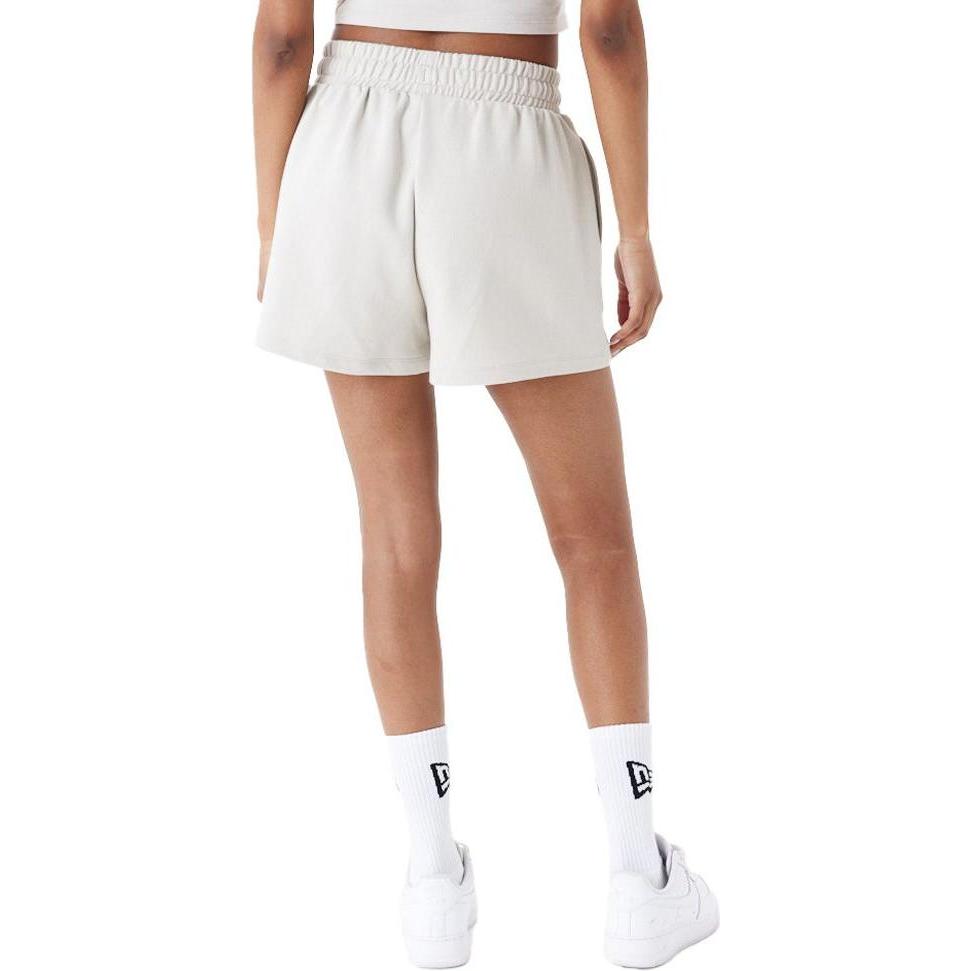 New Era, Damen, Shorts, Ladies Sweat Shorts stone beige - M, Beige, (M)