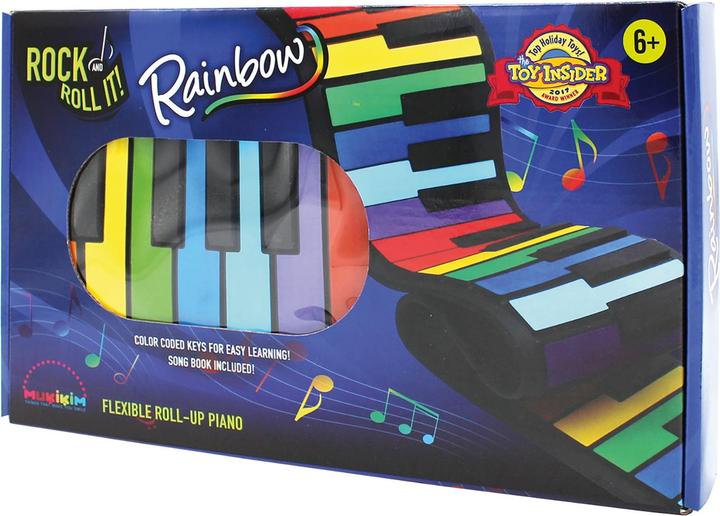 Actual product image Mukikim Rock And Roll It! RAINBOW PIANO (English)