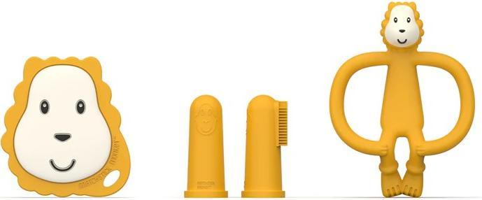 Image du produit Matchstick Monkey Anneau de dentition 'Ludo Lion' Set de démarrage 4 pièces (3 Mois - 3 Années)