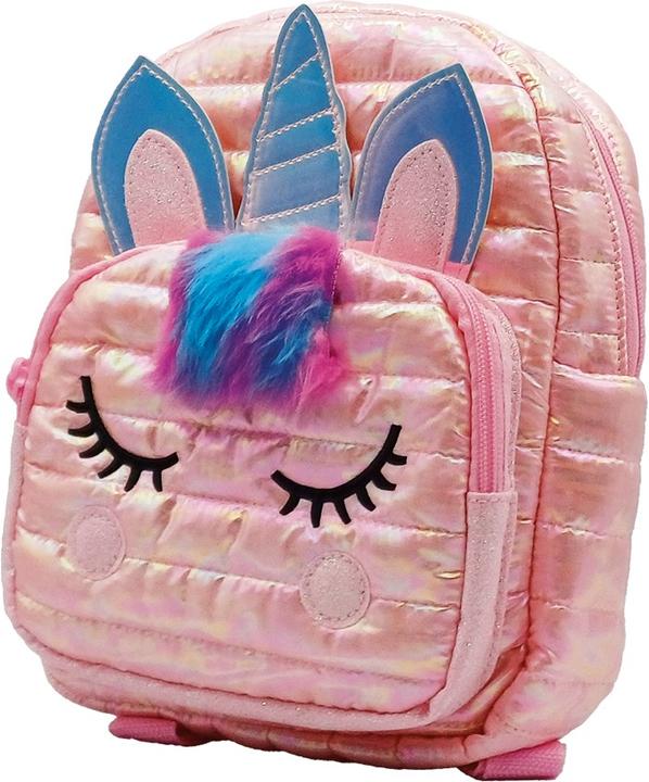 Actual product image Stnux Rucksack Puffy Einhorn Rosa