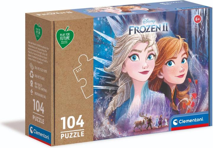 Produktbild Clementoni Play for Future - Disney Frozen (104 Teile)