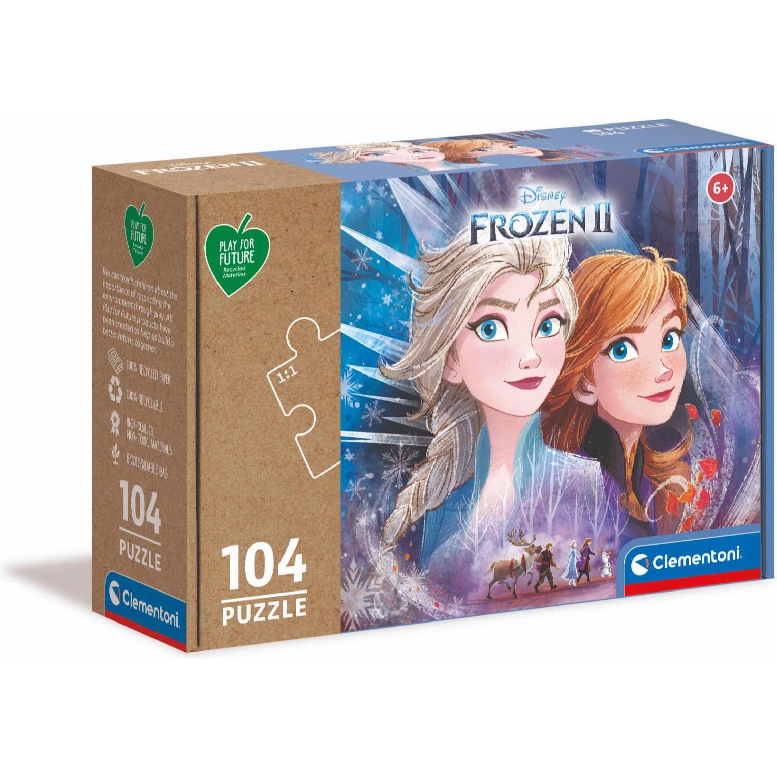 Clementoni Play for Future - Disney Frozen (104 Teile)