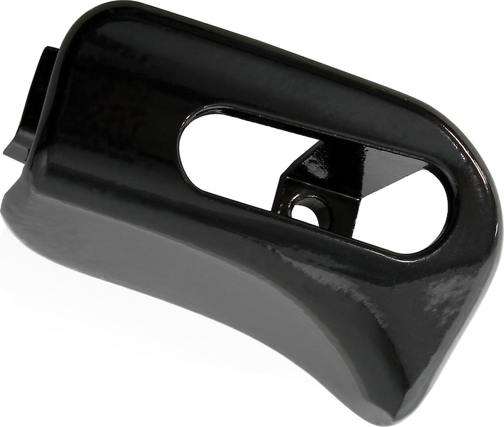 Wiltec Sun Visor Pivot Trim Cap compatible with Mercedes SL R129 W124 black metal mount cap Right Side